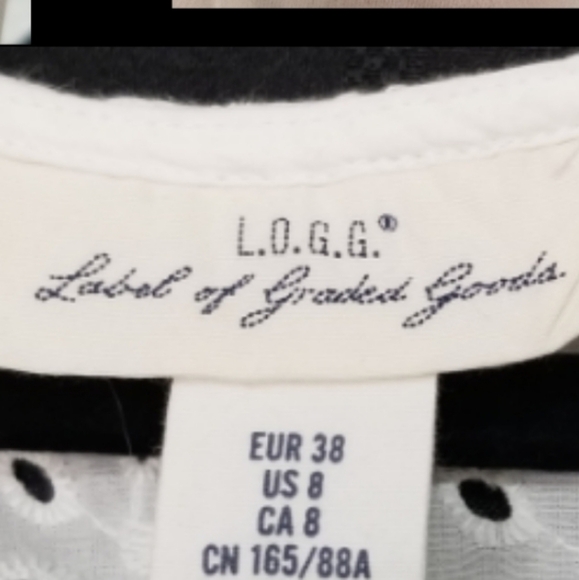 NWT L.O.G.G HM eyelet top size 8 - Picture 4 of 4